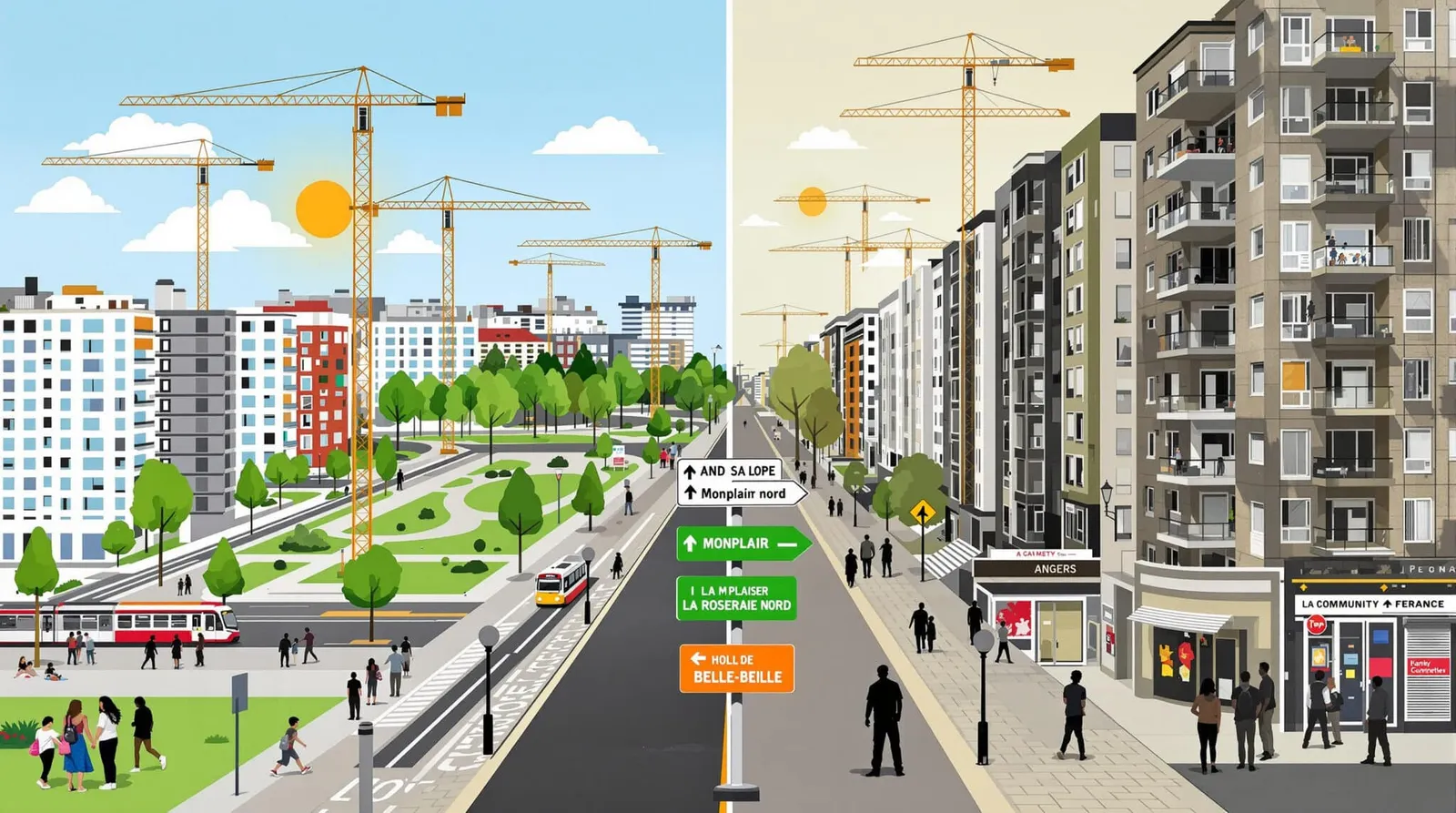 Quartiers à éviter à Angers : caractéristiques et enjeux clés